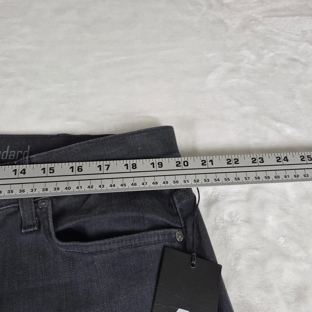 7 For All Mankind Luxe Performance Jeans Men's 40x34 Black Standard Comfort NWT